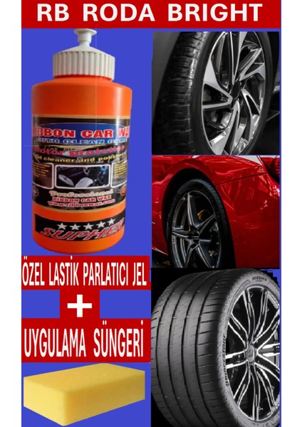 RİBBONWAX Rb Roda Bright (Lastik Parlatıcı Jel) 1 Lt fiyatları