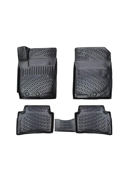 Rizline Kia Stonic 2017 Sonrası Uyumlu 3D Havuzlu Paspas