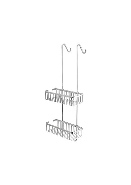 System Banyo Duş Raf Sistemi Krom Renk 702X214X282 mm