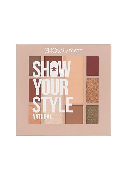 Pastel Show Your Style Natural 10 Lu Palet Far