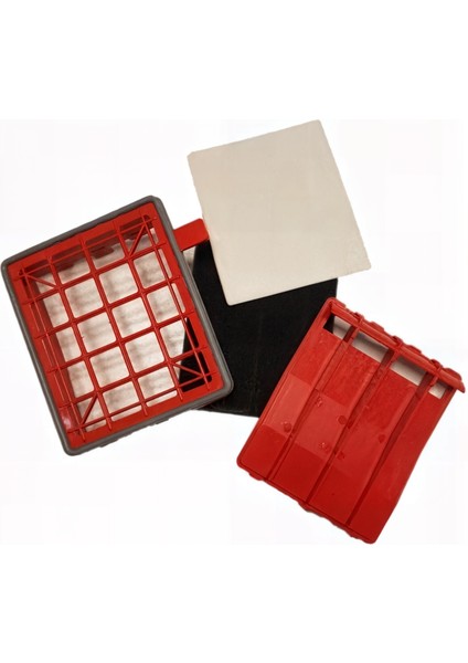 Fakir veyron Basic Yeni Tip Yıkanabilir Hepa Filtre + Keçe + Sünger Set