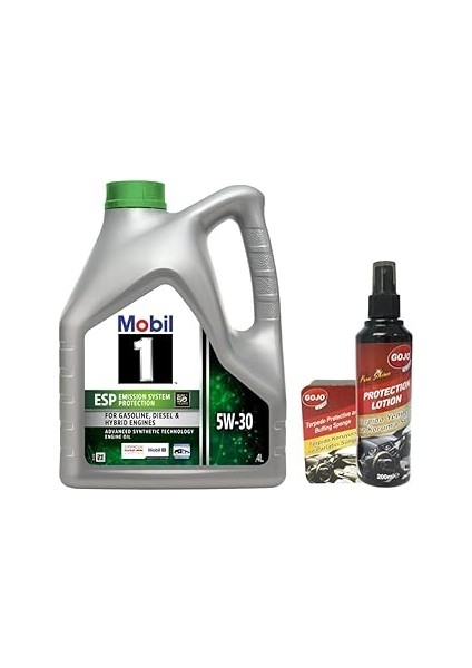 Mobil 1 Esp 5W30 Motor Yağı 4 L + Gojo Araç Bakım Seti