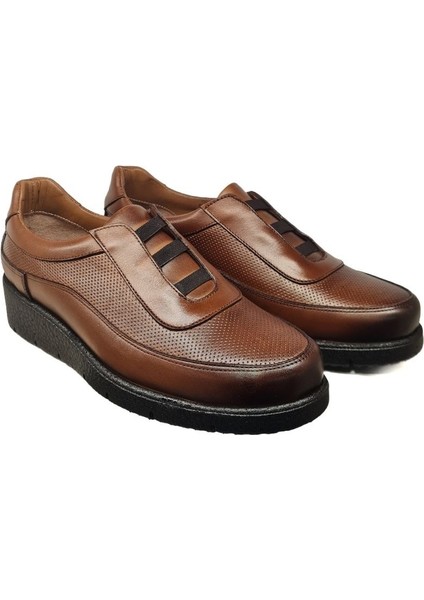 Kadın Hakiki Deri Sıkıştırılmış Köpük Taban Rahat Ultra Hafif Günlük Dolgu Topuk Ayakkabı NAPA-5000 modelleri