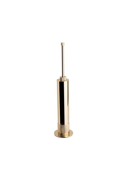 System Banyo Klozet Fırçası Gold Renk 479X100X100 mm Gold Tek Ebat BA4010 009 Gl