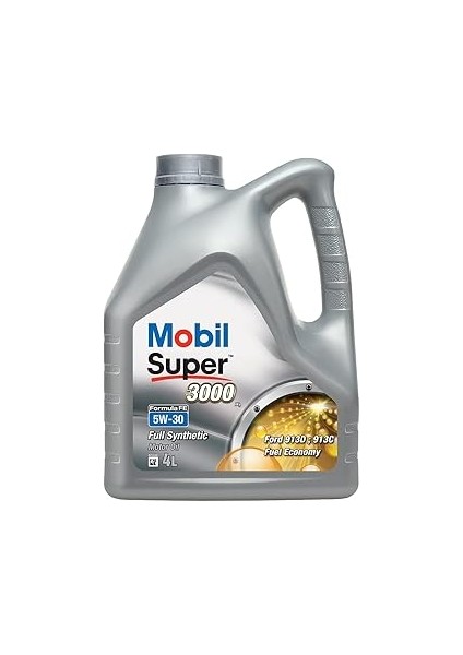 Mobil Super 3000 X1 Formula Fe 5W30 Motor Yağı 4 L