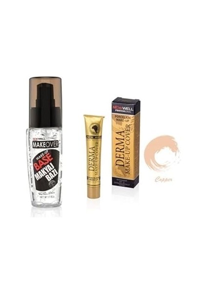 Derma Yoğun Fondöten Copper Make Over Makyaj Bazı 50 ml 558956116290