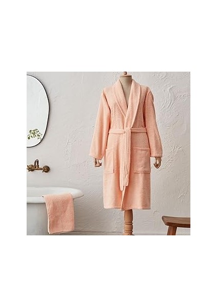Home JUDI%100 Pamuk Bornoz Seti L/xl Blush