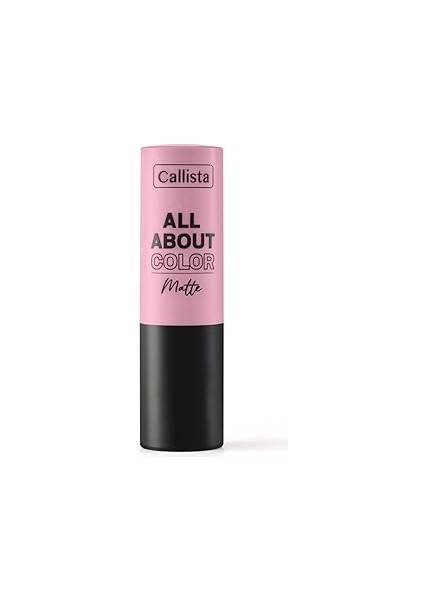 All About Color Matte Lipstick Mat Görünümlü Ruj 502 My Empire, Turuncu
