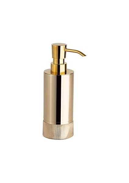 System Tezgah Üstü Sıvı Sabunluk 250 ml Gold Renk 190X60X93 mm Gold Tek Ebat BA2006 006 Gl