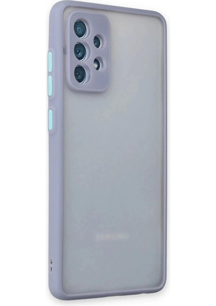 Newface Samsung Galaxy A72 Kılıf Montreal Silikon Kapak - Gri modelleri