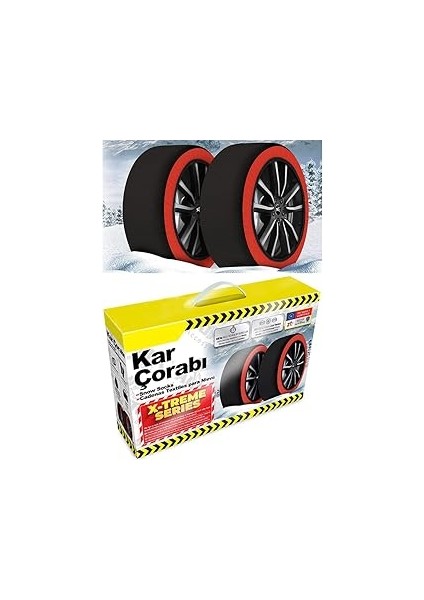 Byens Kar Zinciri Takmatik Zincir Lastik Kar Çorabı Oto Kar Paleti Pratik Araba Araç Kış Patinaj Ön
