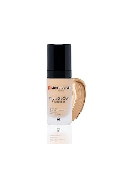 Pierre Cardin Photoglow Aydınlık Veren Fondöten Medium Skin With Very Warm