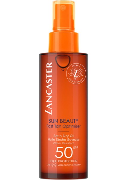 Sun Beauty Satin Dry Oil SPF50 150 ml