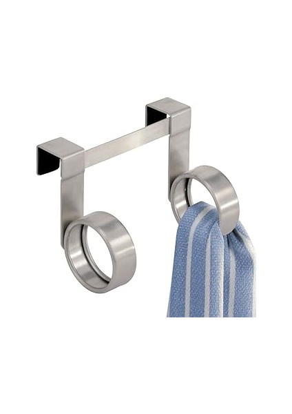 Bosphorus Havlu Askısı, Tezgah Altı Takılabilir Çelik,iki Bölmeli