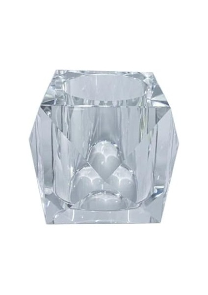 System Kristal Diş Fırçalığı Şeffaf Renk 90X114X114 mm