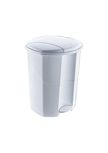 Smartware Pedallı Çöp Kovası 11 Lt Metali̇k Gri̇