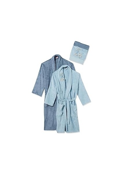 Spring Çiçek Desenli%60 Pamuk -%40 Aile Seti