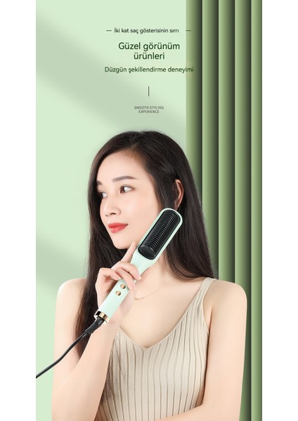 Düz Saç Tarak Negatif Iyon Saça Zarar Vermez (Yurt Dışından) fiyatları