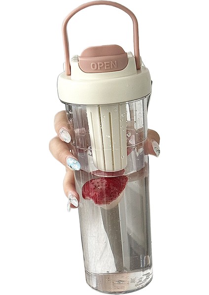 Çay Ayırma Plastik Bardak Taşınabilir Su Bardağı (Yurt Dışından)