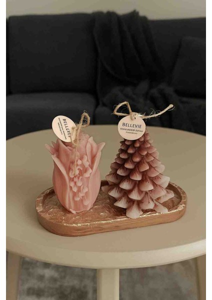 Dekoratif Mum Seti