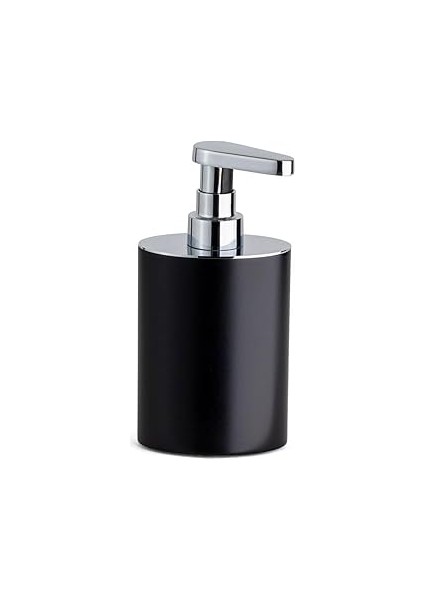 System Tezgah Üstü Sıvı Sabunluk 250 ml Siyah-Krom Renk 183X60X97 mm Siyah Tek Ebat BA2010 006 Al6-