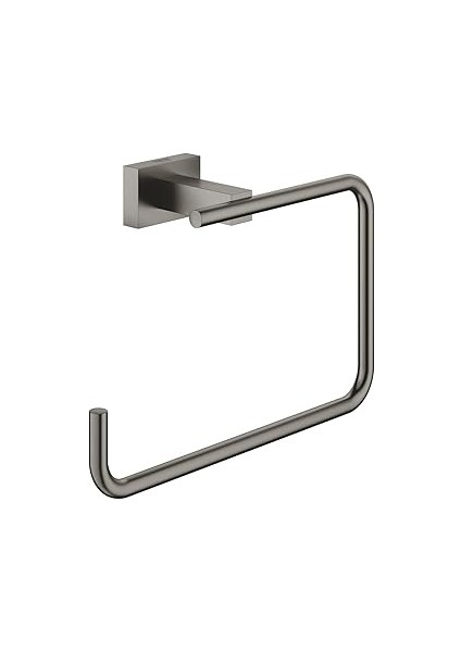 Eurocube Halka Yuvarlak Havluluk Brushed Hard Graphite 40510AL1