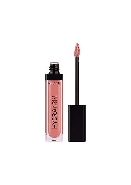 Note Hydramoist Lipgloss 02 Bare Blush Nemlendirici Dudak Parlatıcısı, Nude