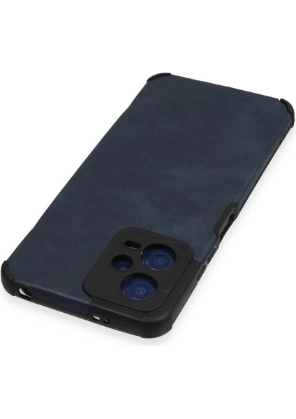 Newface Xiaomi Redmi Note 12 5g Kılıf Loop Deri Silikon - Lacivert modelleri
