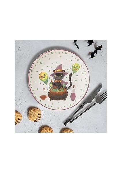 Keramika Halloween Servis Tabağı 26 cm 22294