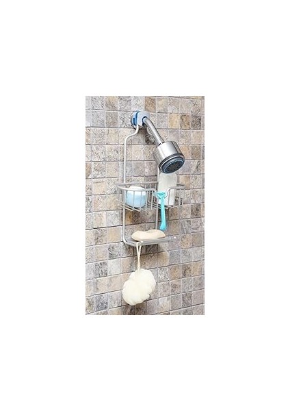 Primanova Paloma Alu. Duş Sepeti Tekli Mat Eloksal M-N25-30