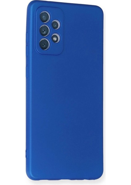 Newface Samsung Galaxy A72 Kılıf First Silikon - Mavi fiyatları