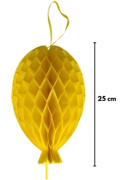 Sarı Petek Balon Parti Süsü modelleri