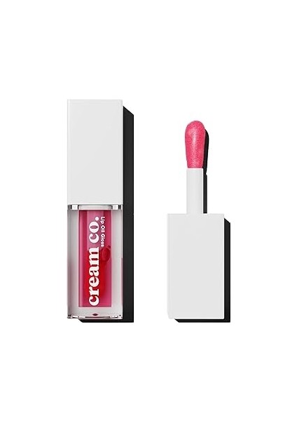 Cream Co. Lip Oil Gloss, Dudak Parlatıcı Yağı Raspberry