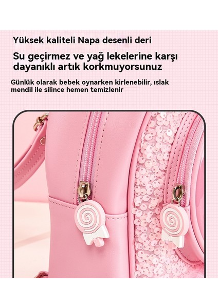 Kızlar Rahat Seyahat Lolipop LED Işık Moda Sırt Çantası (Yurt Dışından) fırsatları
