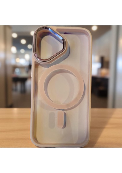 Iphone 16 Uyumlu Kılıf Magsafe ve Şeffaf Lens Koruyuculu fiyatları