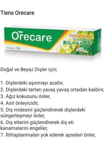 Bitkisel Diş Macunu 135 ml modelleri