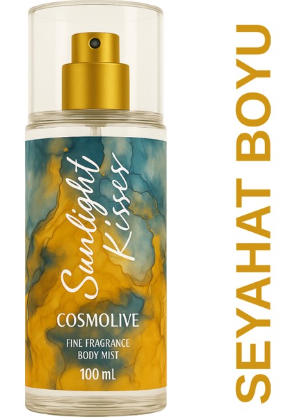Seyahat Boy Body Mist | Eau Des Vahines | Sunlight Kisses | Kadın | Vücut Spreyi | 100 ml