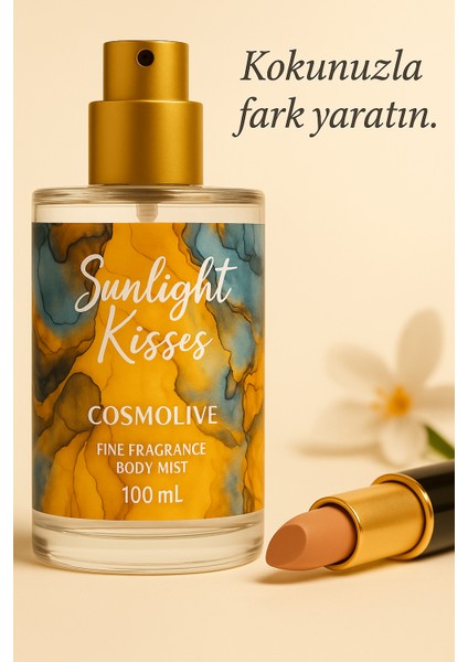 Seyahat Boy Body Mist | Eau Des Vahines | Sunlight Kisses | Kadın | Vücut Spreyi | 100 ml fiyatları