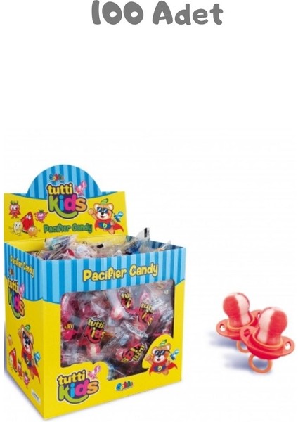 Tutti Kids Hard Candy (15 Gr) 100 Adet