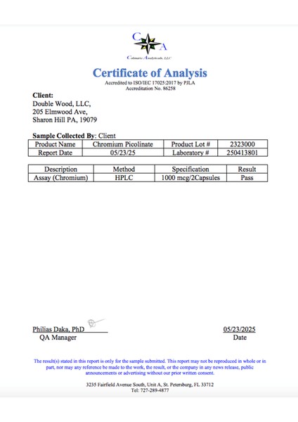 Chromium Picolinate 1000 mcg 300 Capsul indirimleri