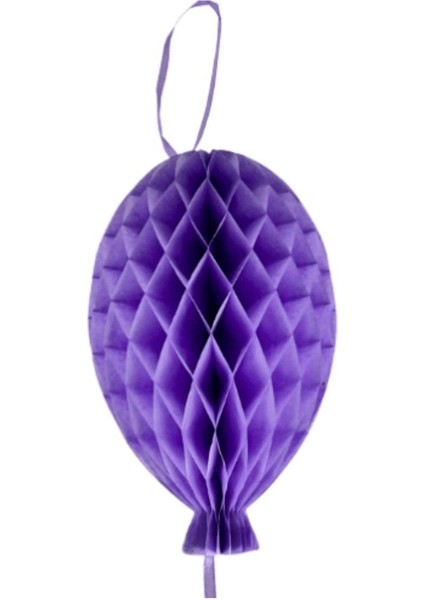 Lila Petek Balon Parti Süsü