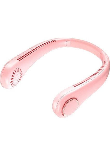 Ruyı Asılı Boyun Soğutma Fanı USB Şarj Açık Taşınabilir Katlanır Fan (Yurt Dışından)