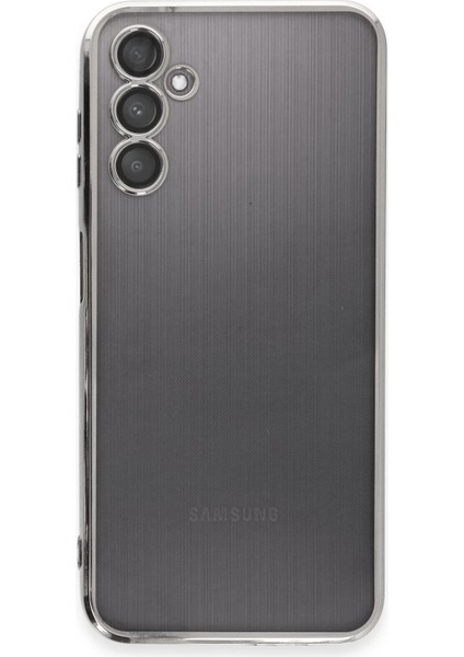 Samsung Galaxy A14 4g Kılıf Razer Lensli Silikon - Gümüş Zrnet fiyatları