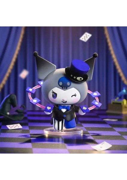 Orijinal Sanrio Kuromi Sihirli Çalışma Öğrenci Serisi Kutu Modaya Gizem Model Figürin Gizem Kutusu Hediyesi Çocuklar Rengi: Kart Görüşü (Yurt Dışından)