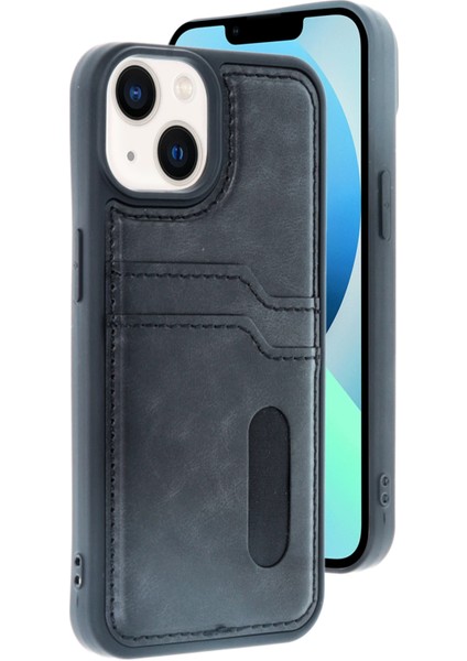 Iphone 14 Kılıf Sara Kartvizitli Deri Kılıf - Siyah Zrnet fiyatları