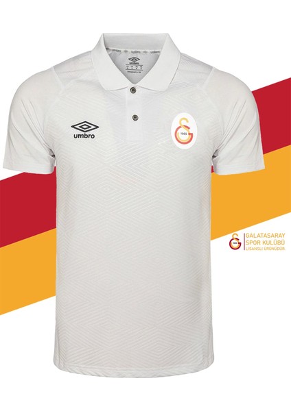 Orijinal Lisanslı Polo Yaka Beyaz T-Shirt