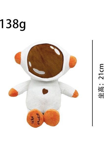25CM Ivan Cornejo Peluş Astronot Peluş Oyuncak (Yurt Dışından)