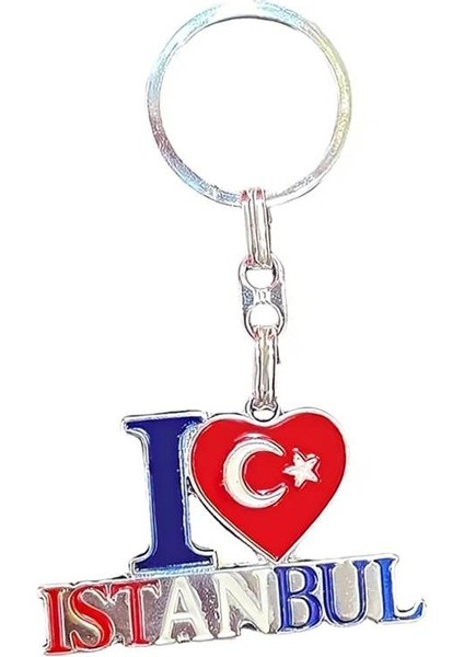 Süpertrend I Love Istanbul Anahtarlık