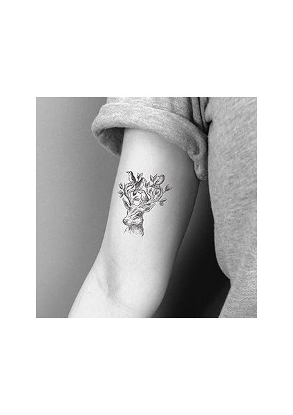 Arti̇kel Etnik Hayvanlar Dövme 15,5X16 cm