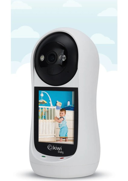 Kiwi Baby Kbaby-96 Gece Görüşlü Ultra Hd Ip Bebek Kamerası